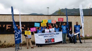 PAÜ personelleri refah payı talep etti