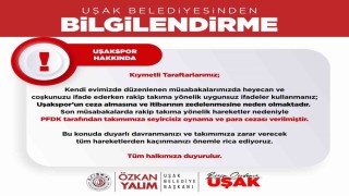 PFDKdan Uşakspora ceza