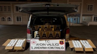 Piyasa değeri 1 milyon TL olan dolu makaron ele geçirildi
