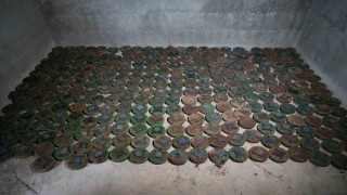 PKK/YPG Münbiçte zeytin bahçesine yüzlerce mayın döşedi