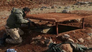 PKK/YPGnin Tel Rıfattaki fare deliğinin ucundan kaçış asansörü çıktı