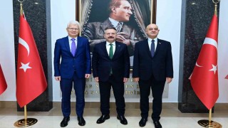 Polonya ve Litvanyanın Ankara Büyükelçilerinden Vali Aksoya ziyaret