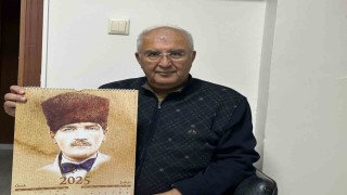 Prof. Dr. Kadıoğlundan özel Atatürk takvim çalışması