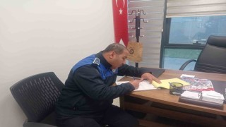 Refüje çöp atan araç KGYS kameralarıyla tespit edildi