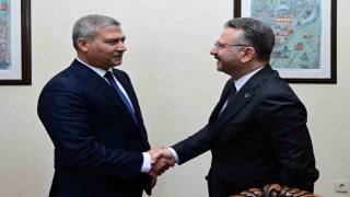 Rektör Adıgüzel, Vali Hüseyin Aksoyu ziyaret etti