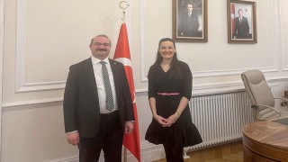 Rektör Hacımüftüoğlunun İngiltere ziyareti Edinburg elçiliği ile tamamlandı