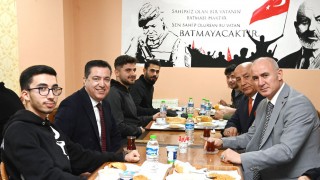 Rektör Uzun Öğrenci Yurtlarını Ziyaret Etti