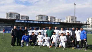 Şahinbey Amputeden 1-0lık galibiyet