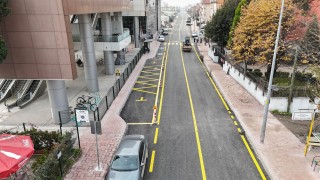 Sakarya Büyükşehir, YHT İstasyonuna bağlantı sağlayan caddeyi sil baştan yeniledi