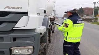 Sakaryada 804 araç ve 227 sürücü trafikten men edildi