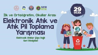 Sakaryada elektronik atık ve atık pil toplama yarışması