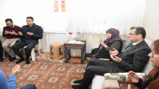Salihli Kaymakamından şehit ailesine taziye ziyareti