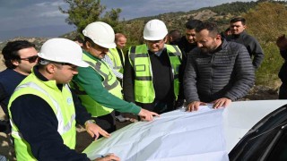 Salihlinin 91 milyonluk içme suyu projesi incelendi