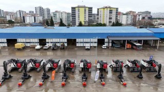 Samsun Büyükşehir, filosuna 16 yeni iş makinesi ekledi