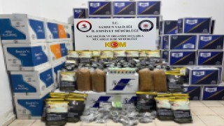 Samsunda 1 milyon 290 bin adet kaçak makaron ele geçirildi