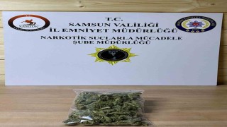 Samsunda 142,5 gram skunk ele geçirildi