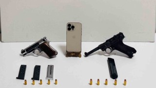 Samsunda 2 adet ruhsatsız silahla yakalanan şahıs gözaltına alındı