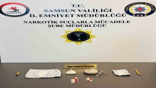 Samsunda uyuşturucu operasyonuna 2 gözaltı