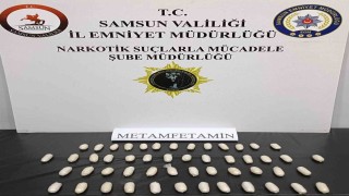Samsunda yakalanan şüphelinin mide ve bağırsaklarından 51 kapsül uyuşturucu çıktı