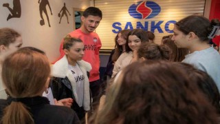 SANKO Okulları öğrencileri milli sporcularla buluştu