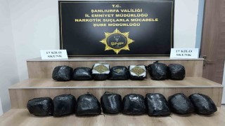 Şanlıurfada 17 kilo skunk ele geçirildi: 1 gözaltı