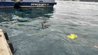 Sarıyerde denizda kaybolan kardeşleri arama çalışmalarında Deniz Kuvvetleri Komutanlığından destek