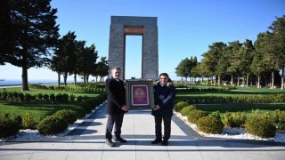 Savunma Sanayii Başkanı Prof. Dr. Haluk Görgün Tarihi Alanı ziyaret etti