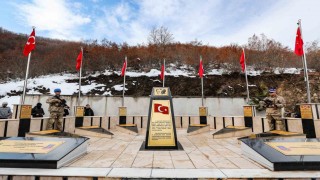 Sazak köyünde 7 kahraman şehit için anma töreni düzenlendi