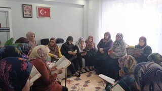 Şehit aileleri dualarla bir araya geldi