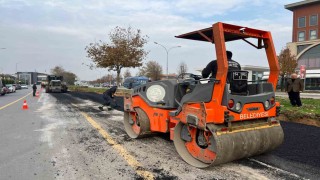 Serdivanda yol çalışmaları sürüyor