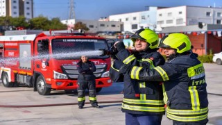 Serebral Palsi hastası gencin itfaiye eri olma hayali gerçek oldu