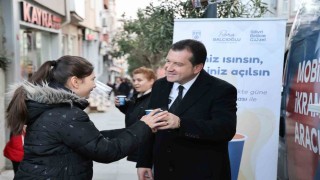 Silivride ortaokul öğrencilerine sıcak çorba ikramı başladı