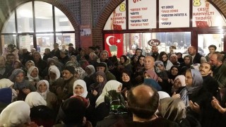 Simavda umreciler dualarla uğurlandı