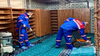 Sincan Belediyesinden ibadethane temizliği