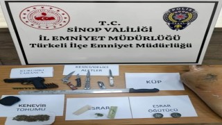 Sinopta uyuşturucu operasyonu: 2 gözaltı