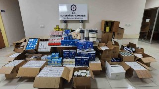 Sivasta 2.5 milyonluk kaçak araç yedek parçası ele geçirildi