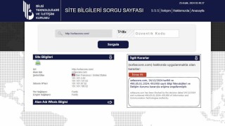 Sofascorea erişim engeli getirildi