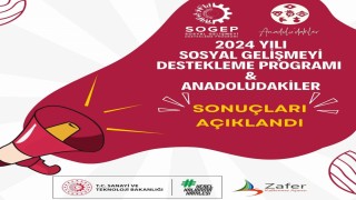 SOGEP ve Anadoludakiler programlarının sonuçları açıklandı