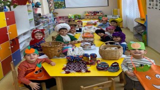 Sultangazili çocuklar Yerli Malı Haftasını kutladı