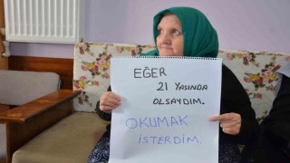 Süper nenenin tek hayali uçak kullanmak