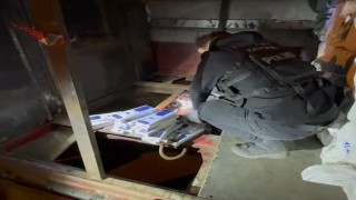 Şüphelenilen araçtan kaçak sigara çıktı