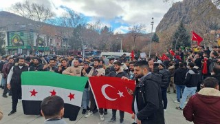 Suriyede rejimin düşüşü Afyonkarahisarda sevinçle karşılandı