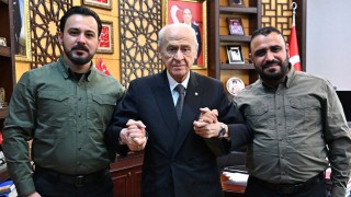 Suriye’li Komutanlardan Bahçeli’ye Ziyaret