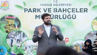Tarsus Belediyesince yaptırılan Yaşar Kemal Parkı hizmete açıldı