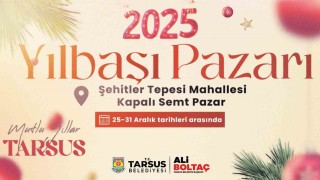 Tarsusta Yılbaşı Pazarı başlıyor