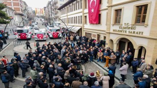 Taşköprü Belediyesine hibe edilen çöp kamyonları törenle hizmete alındı