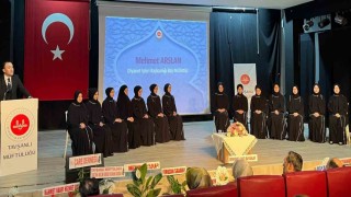 Tavşanlıda 14 kız öğrenci için Hafızlık İcazet Merasimi düzenlendi