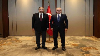 TBMM Başkanı Kurtulmuş, Türkiyenin Üsküp Büyükelçiliğini ziyaret etti