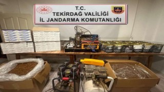 Tekirdağda jandarma operasyonları