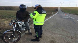 Tekirdağda kurallara uymayan motosikletlilere ceza yağdı